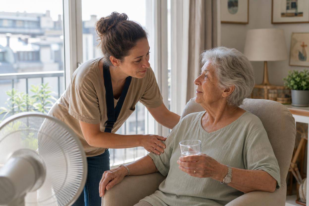 Canicule de juillet 2026 : renforts immédiats pour les services d’aide à domicile