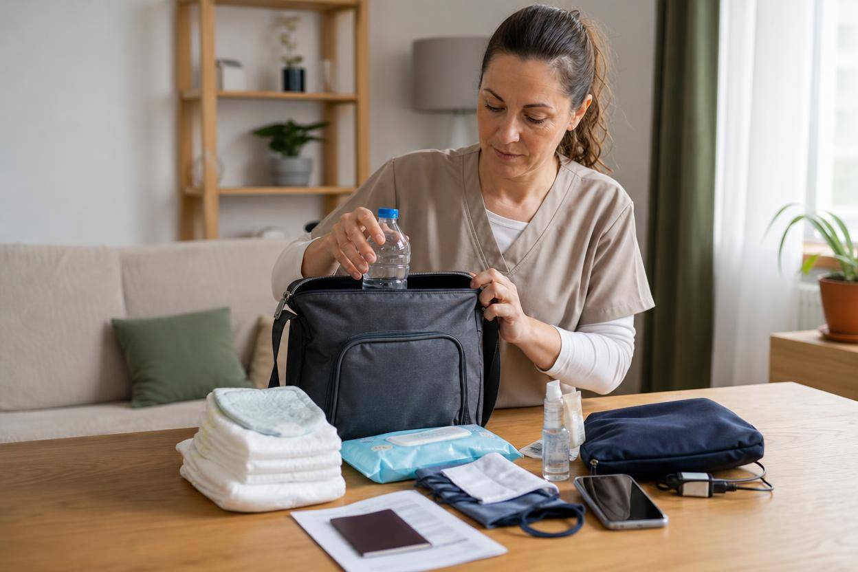 Préparer un sac d’urgence pour les sorties