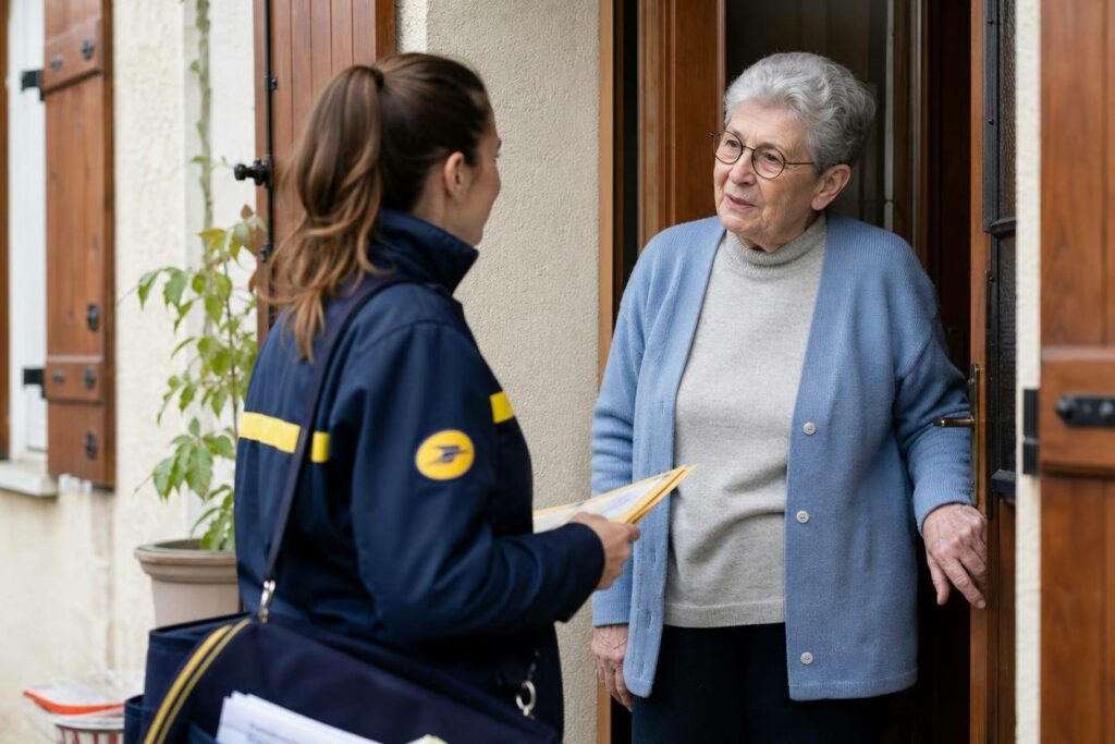 Partenariat Énéal et La Poste pour repérer la fragilité des seniors